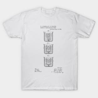 Method of testing metallic tubes Vintage Patent Hand Drawing T-Shirt